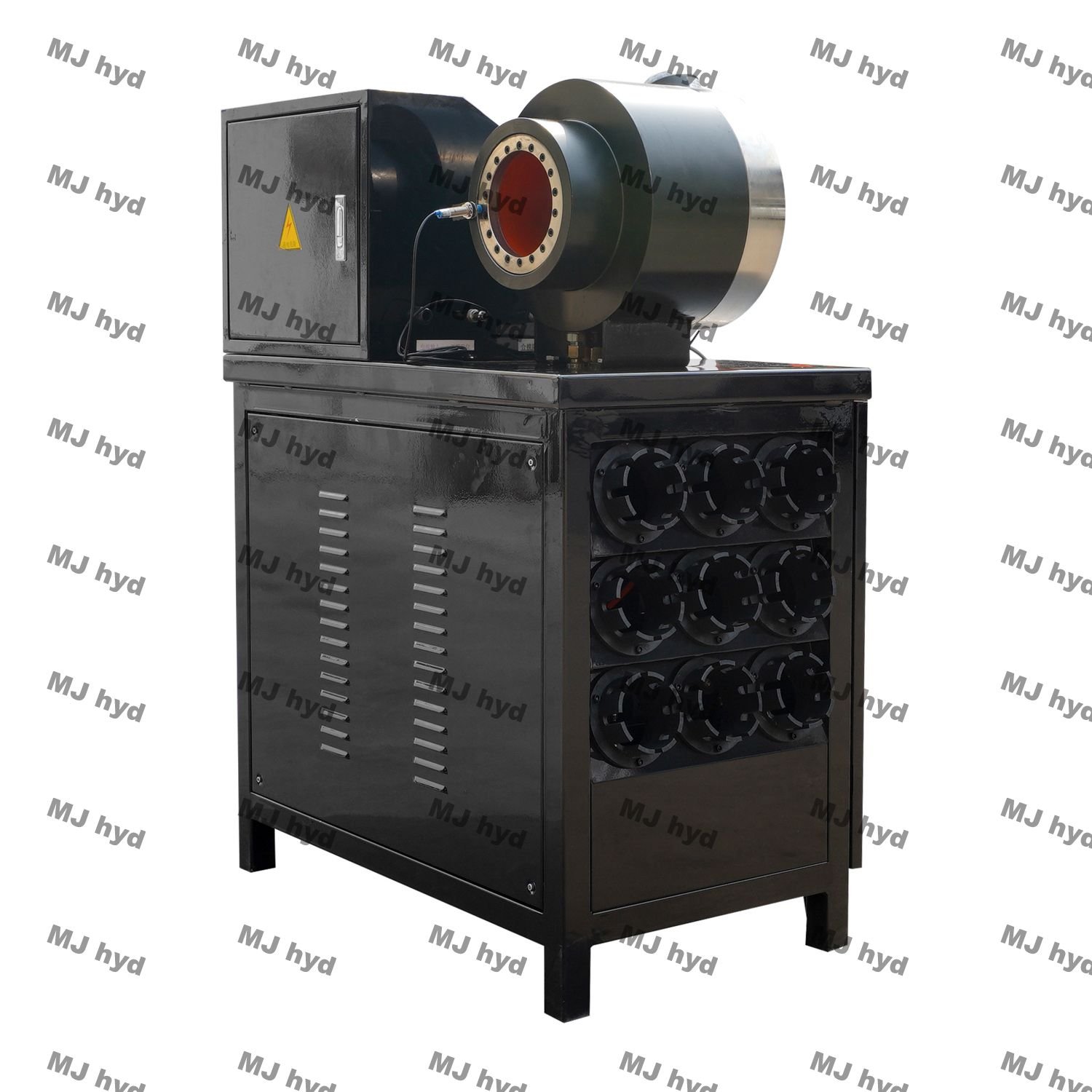 Dx68 Hydraulic Make Press 2" MJ52M 8'' high pressure Hydraulic Rubber Hose Auto Aircon pipe Crimping Machine skiving machine