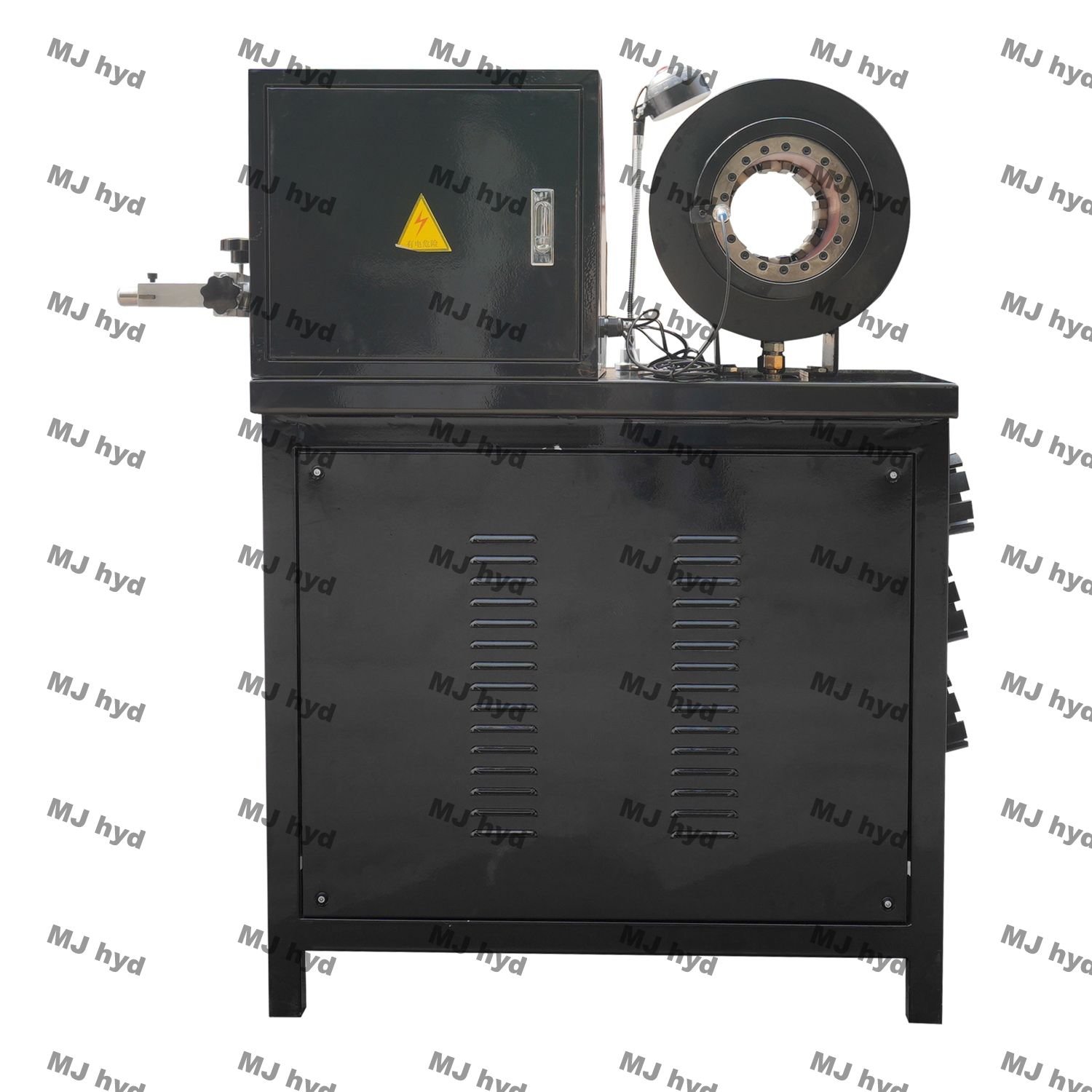 Dx68 Hydraulic Make Press 2" MJ52M 8'' high pressure Hydraulic Rubber Hose Auto Aircon pipe Crimping Machine skiving machine