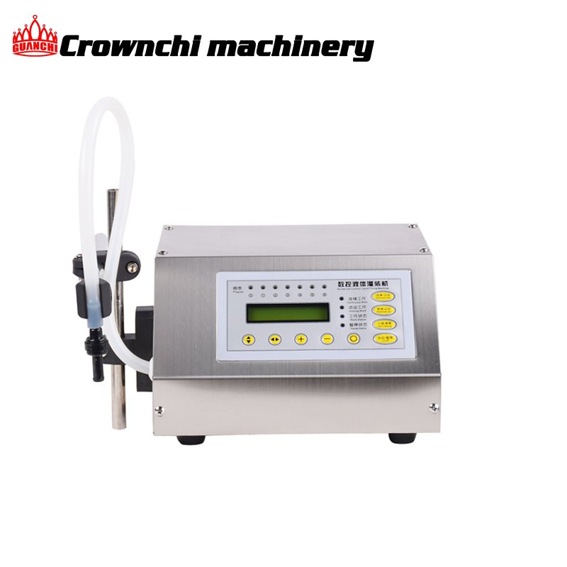 Tabletop Digital Control Liquid Filler Water Plastic Bottle Making Machine Glass Bottle Filling Machine Electric Pump 3-3500ml