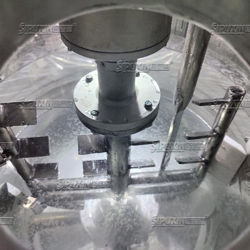 High Shear Homogenizing Blending Mixer with Vacuum Pump Emulsifying Machine For Face Cream Body Cream Making