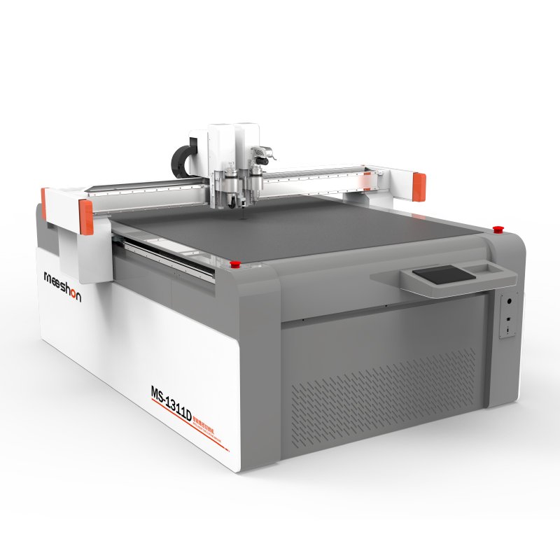 Meeshon digital flatbed cnc automatic foam cutting honeycomb corrugated box making machine for Packaging Industry