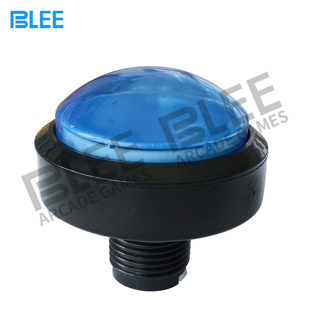 Firm and durable round push button sanwa illuminated 30mm game arcade push buttons for game machine