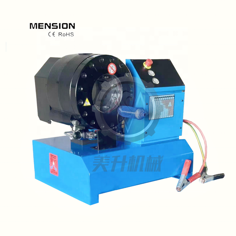 china factory portable finn power 12V 24V mobile competitive price hydraulic hose crimping machine for sale with high quality