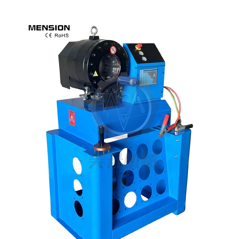 china factory portable finn power 12V 24V mobile competitive price hydraulic hose crimping machine for sale with high quality