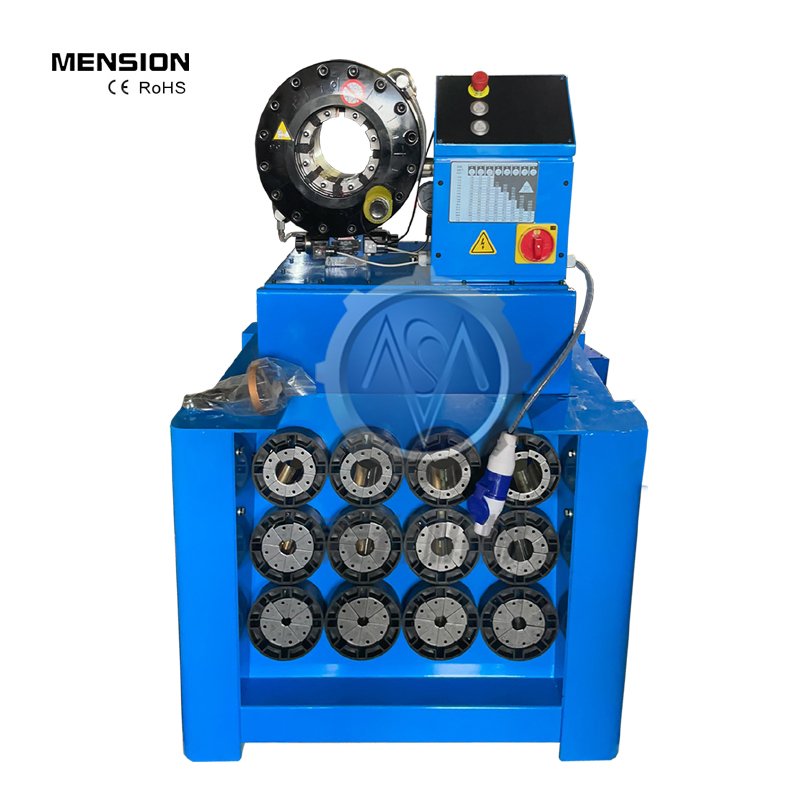 New Hydraulic Pressing Machine For High Pressure Hose Pipe Fittings Hose Assembly Making P32 Rubber Hose Crimping Machine