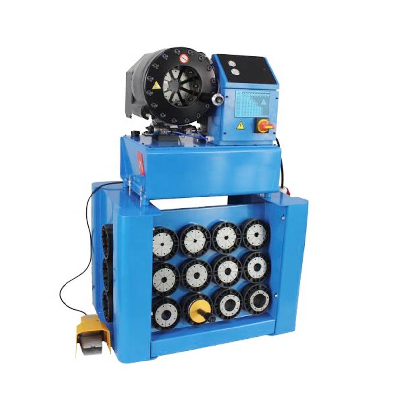 New Hydraulic Pressing Machine For High Pressure Hose Pipe Fittings Hose Assembly Making P32 Rubber Hose Crimping Machine