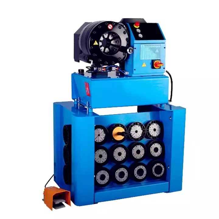 New Hydraulic Pressing Machine For High Pressure Hose Pipe Fittings Hose Assembly Making P32 Rubber Hose Crimping Machine