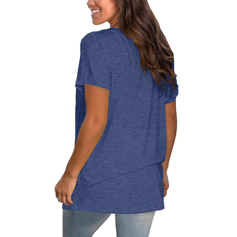 Custom Womens Sustainable Bamboo Loose Fit Tshirts Short Sleeve Summer Anti UV Bamboo Tops Casual Workout Yoga Tunic T Shirt
