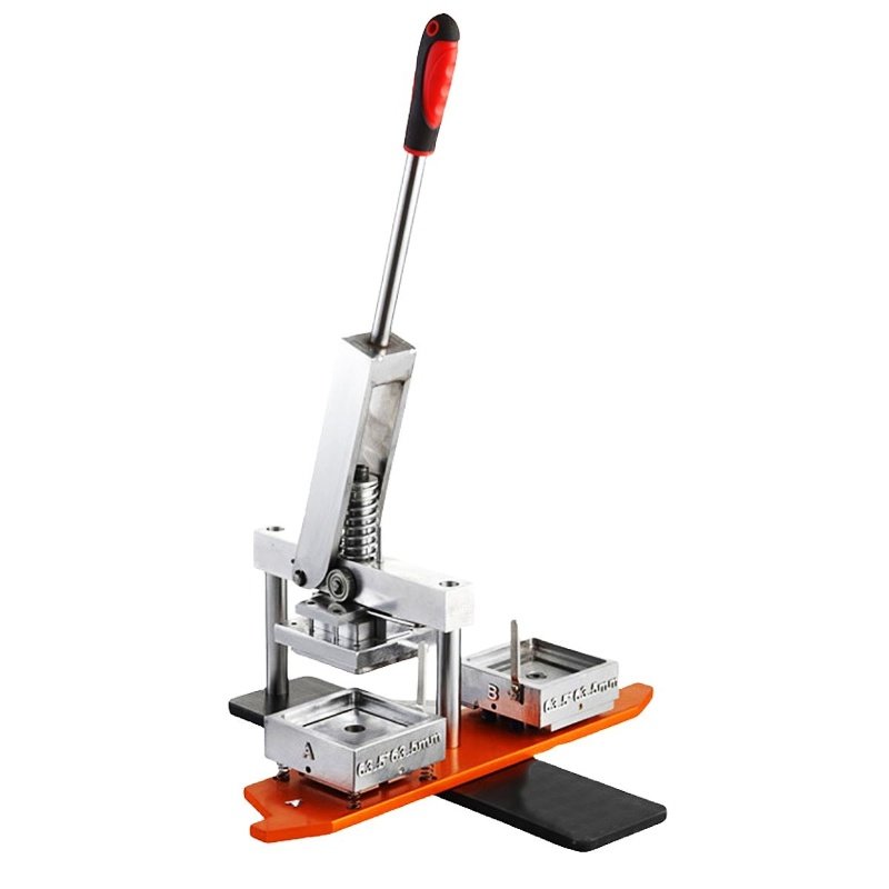 machine for fridge magnet 63.5*63.5MM patented product fridge magnet making machine