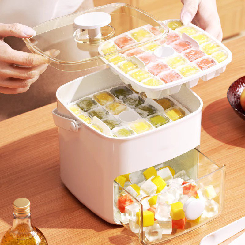 Outdoor Household Automatic Countertop Portable Small Mini Quick Ice Cube Maker Machine