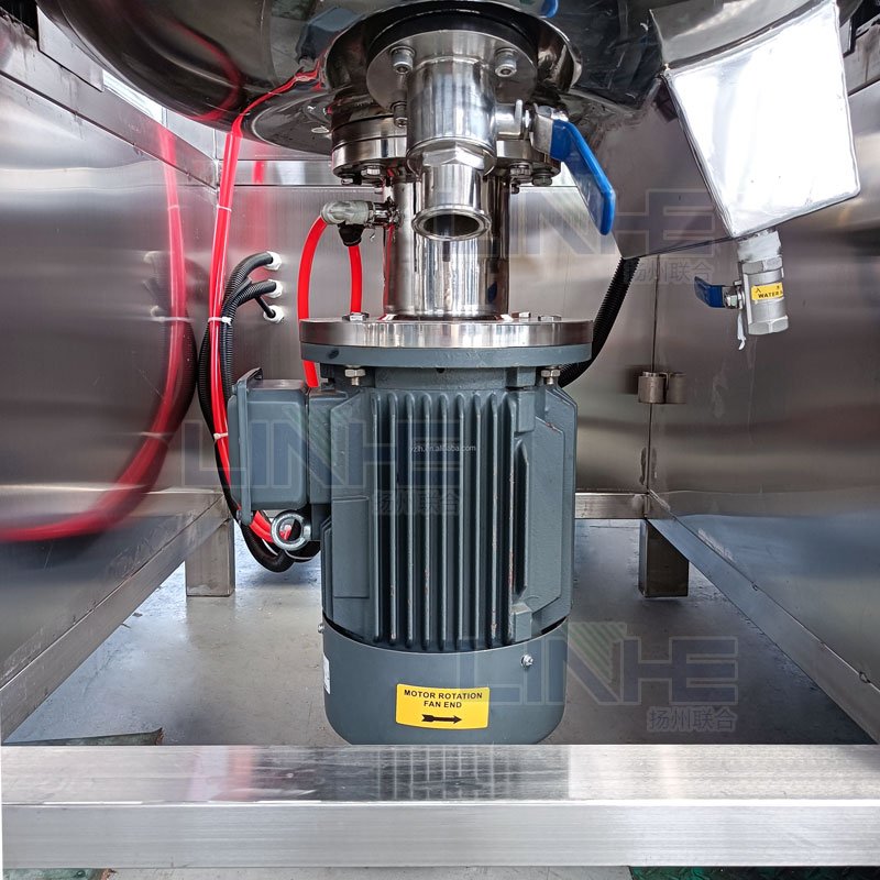 100l Ointment Homogenizer Emulsifying Vacuum Mixer Cosmetic Skin Cream Making Machine