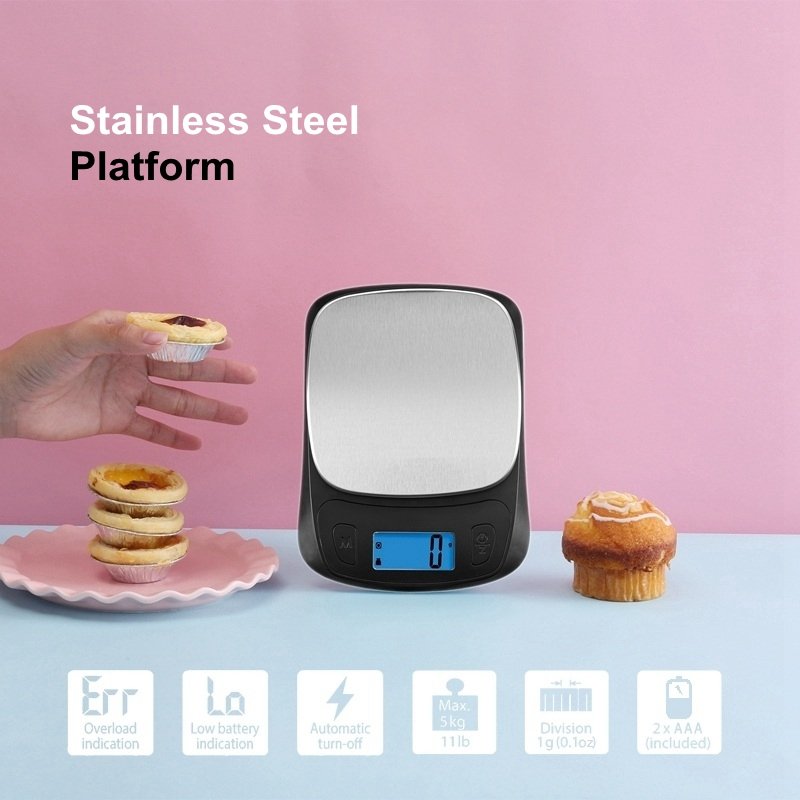 Camry OEM Home Use 0.1g Electronic Gram Weighing Electric LCD Display Food Scale Weight Measuring Digital Kitchen Scales
