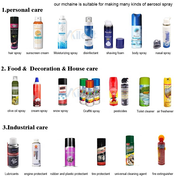 Manufacturing Semi-automatic 3 in 1 Car Air freshener Car Painting Aerosol Spray Filling Machine Snow Spray Making Machine