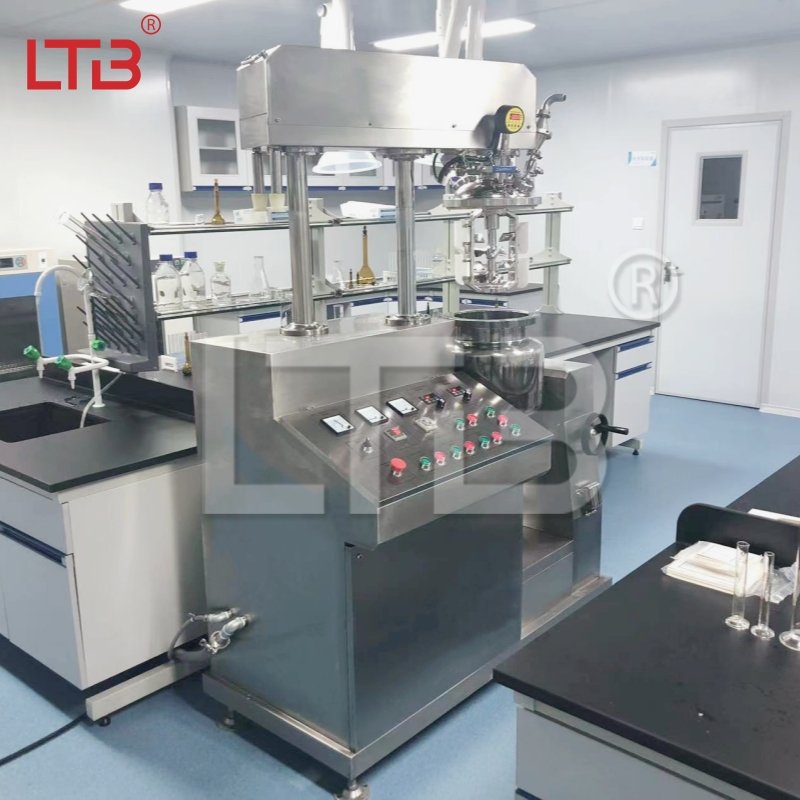 Top Selling Cosmetic Liquid Cream Mixer Facial Cream Lotion Machine Dispenser Machine Hair Wax Making Machine