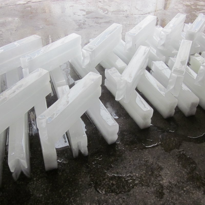 20tons Commercial Ice Block Making Machine for Restaurant Ce Stainless Steel Water Air Cooling Snowmaker Machine