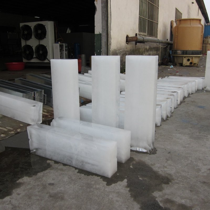 20tons Commercial Ice Block Making Machine for Restaurant Ce Stainless Steel Water Air Cooling Snowmaker Machine