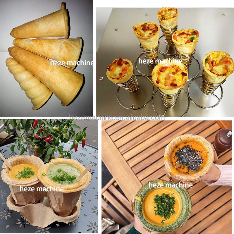 Automatic Bakery Equipment Pizza Cone Kit / Cone Pizza Machine