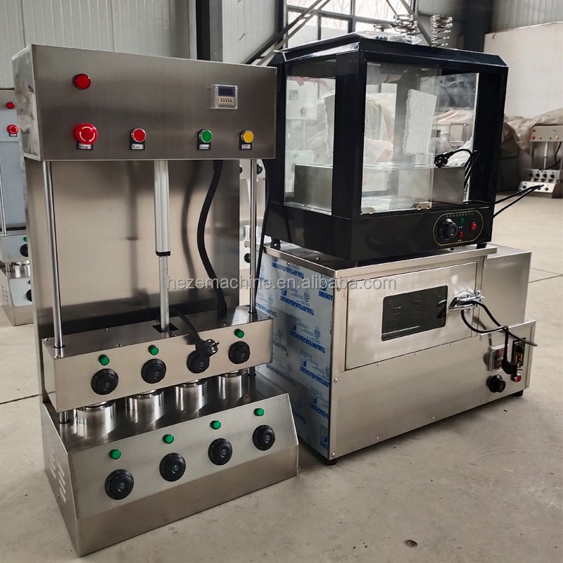 Automatic Bakery Equipment Pizza Cone Kit / Cone Pizza Machine