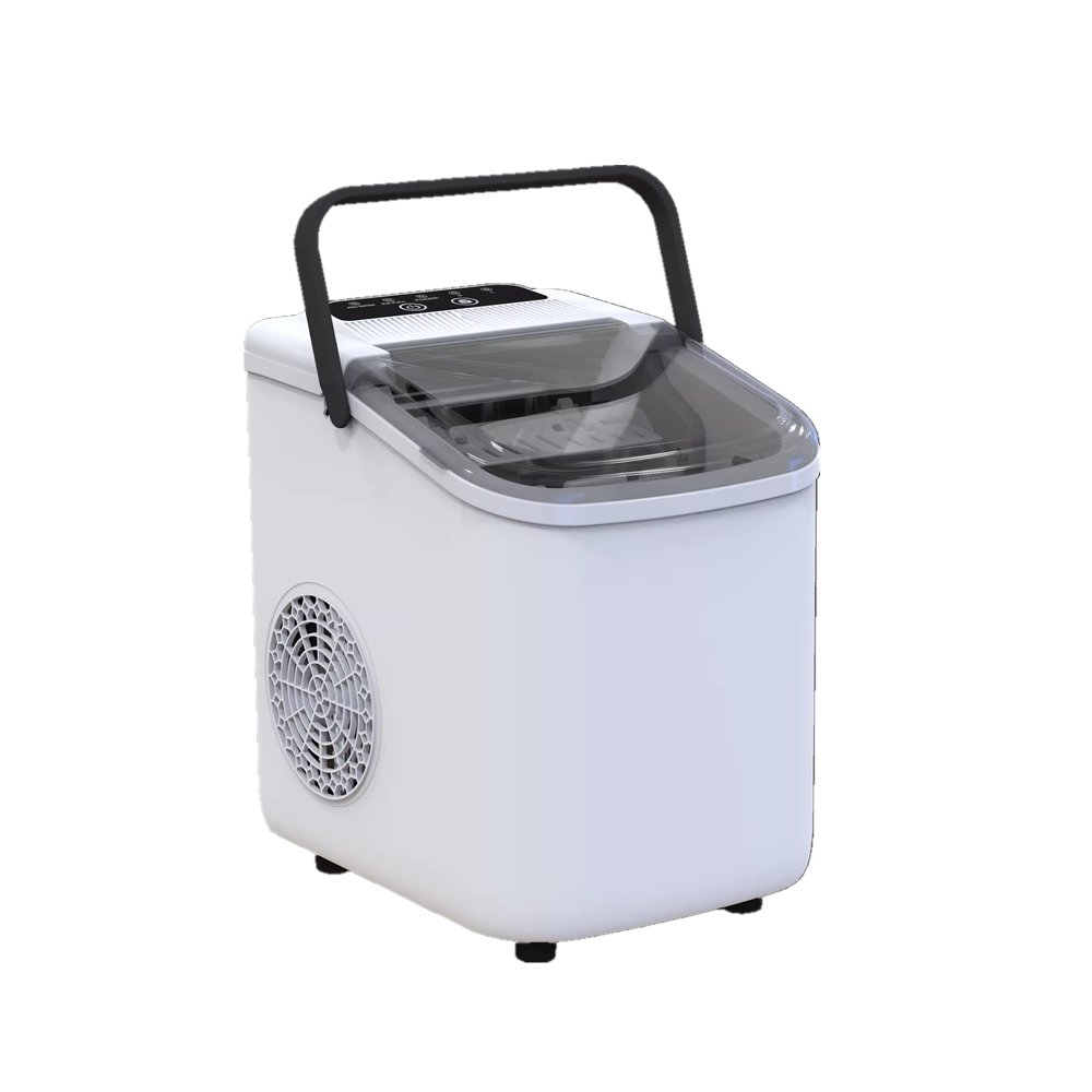 Portable Countertop Compact Mini Ice Maker with 1.1L Water Tank for Home Use