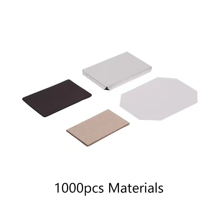 OFIS Manual Rectangle Shape Fridge Magnet Making Machine 80*53mm 90*65mm Plastic/Steel/Aluminium Button New Used
