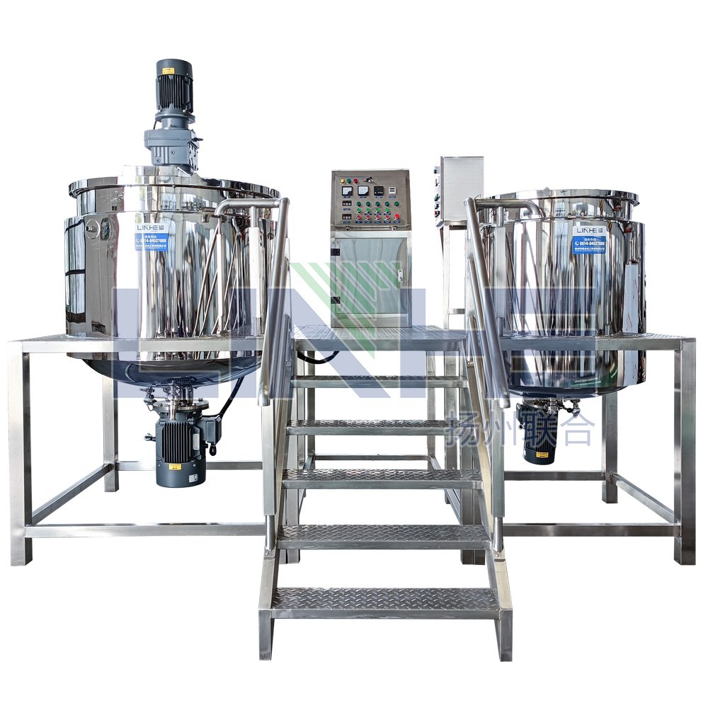Industrial Wash Homogenizing Dishwashing Liquid Soap Making Machine Shampoo Detergent Mixer Liquid Detergent Mixng Machine