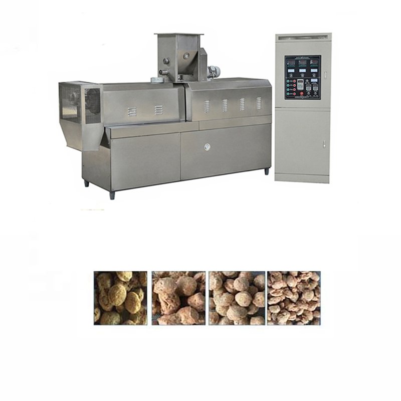 Easy button operation Soya Protein Chunks Nuggets Processing Line design science Isolate Soya Protein Machinery