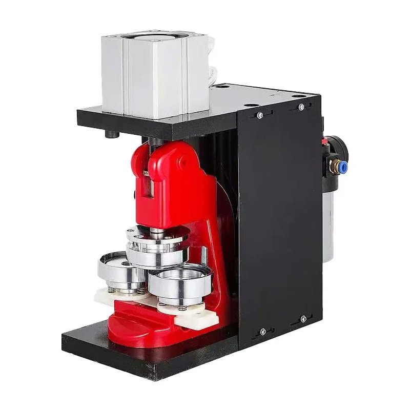 High Efficiency DIY Automatic Badge Machine Pneumatic Button Maker Badge Making Machine