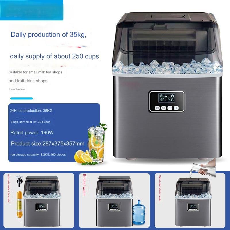Newest style Stainless Steel ice maker machine Nugget Countertop Ice Maker Soft Chewable Ice Maker