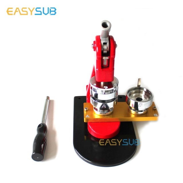New Rail Badge Machine Aluminum Diy Button Badge Button Maker Machine Badge Making Machine