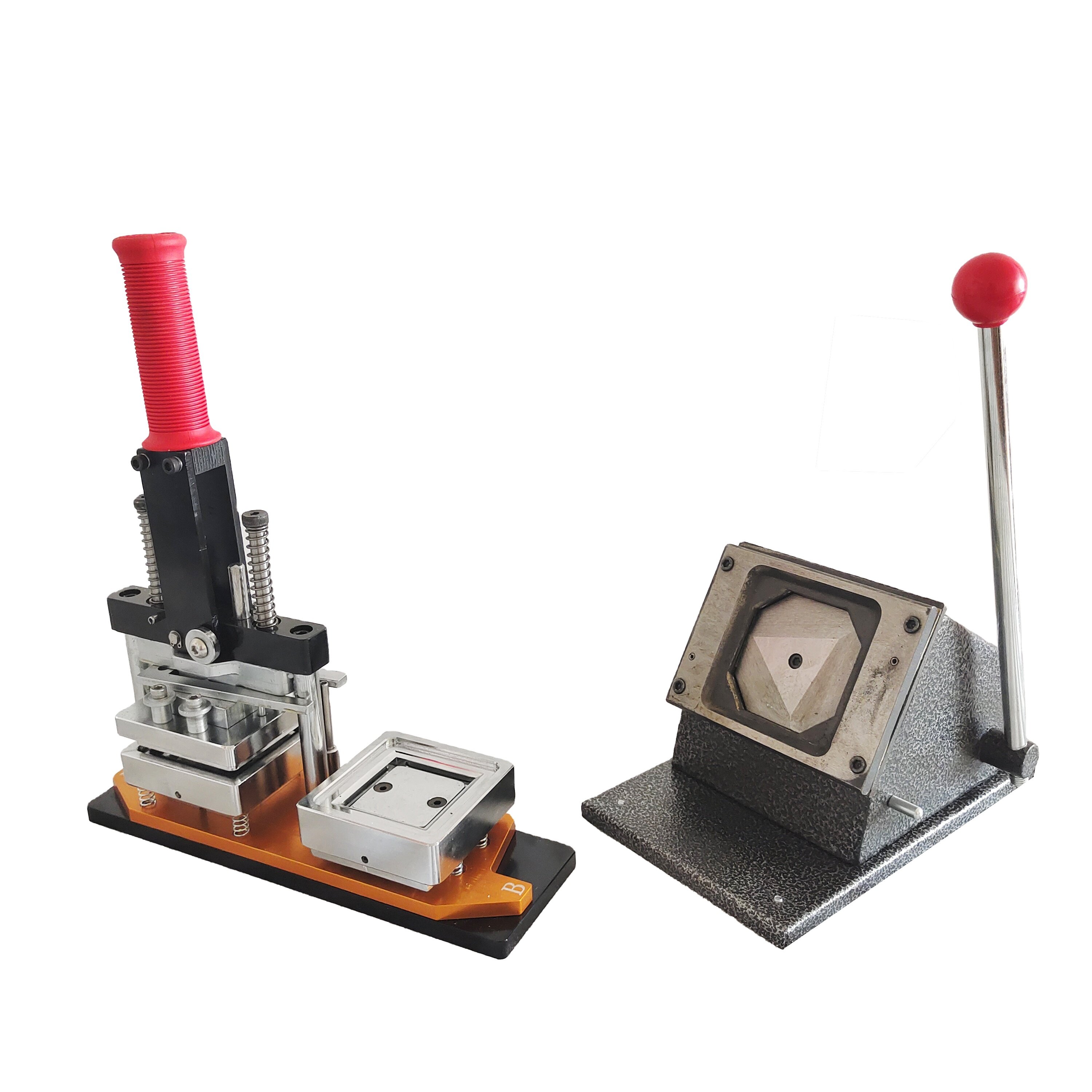 Component 2inch Fridge Magnet 63.5*63.5mm 50*50mm 80*53mm Magnets Badge Maker Machine Interchangeable Mold Magnets paper cutter