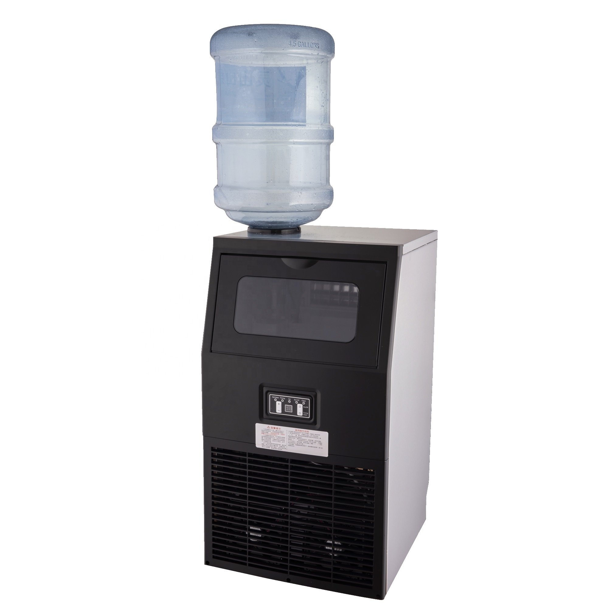 25kg to 500kg melt slowly Commercial Use transparent Cubic Ice Cube Maker Making Machine