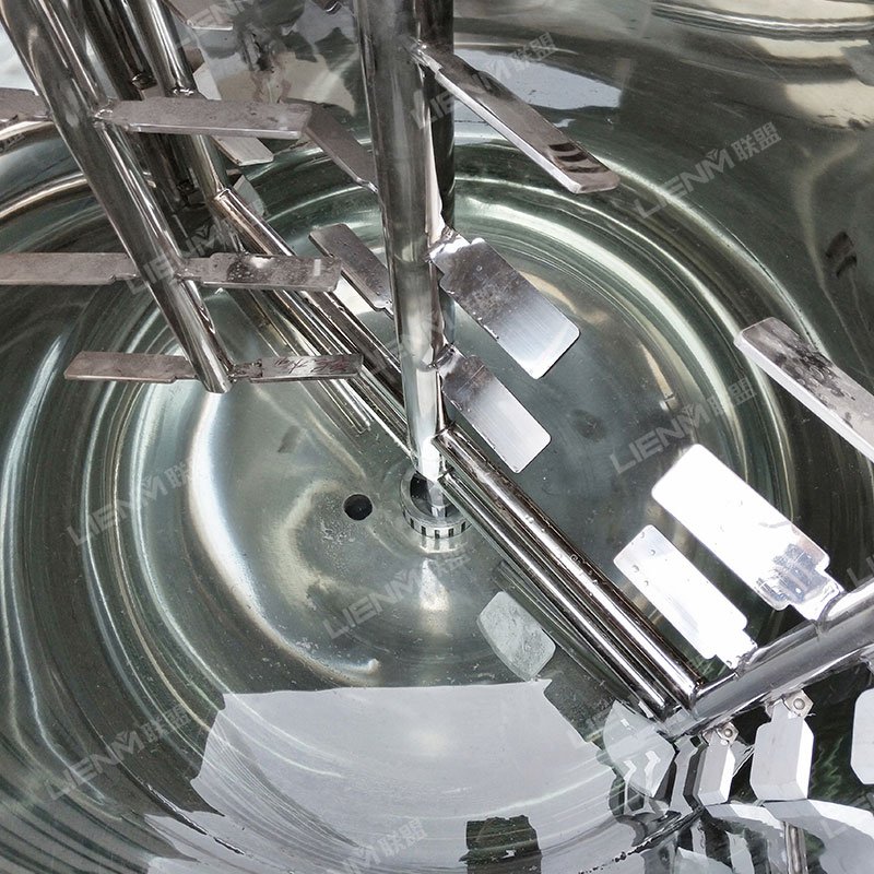 LIENM High Quality Liquid Soap Making Machine Mixer 1 Tons 1.5 Tons Liquid Wash Detergent Mixing Machine