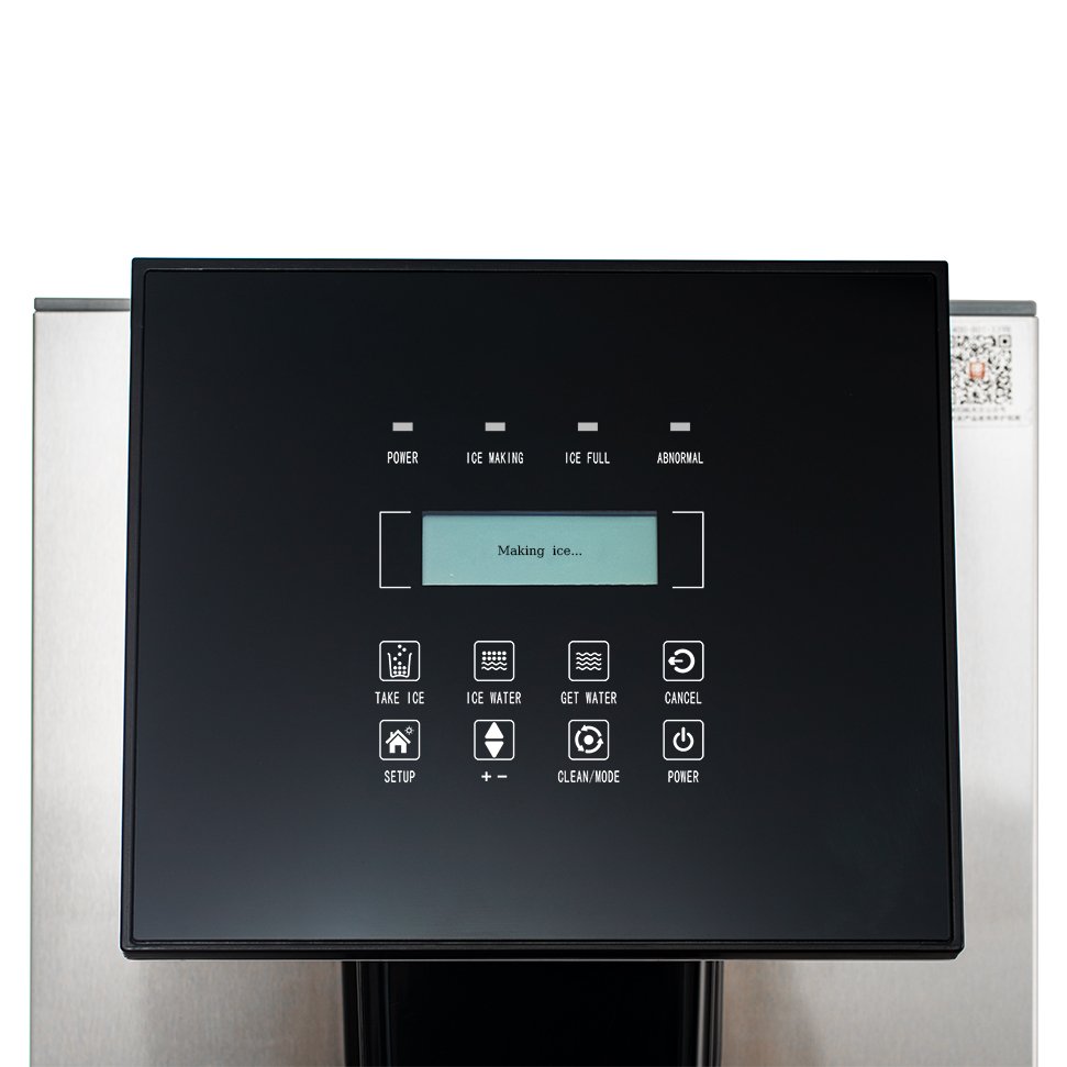 Ice maker OEM electric ice-making home tabletop countertop dispenser commercial tea room family coffee bar restaurants clubs