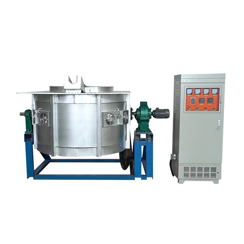 200kg 500kg UBC can aluminum scrap melting furnace for casting industrial induction furnace smelting graphite crucible oven