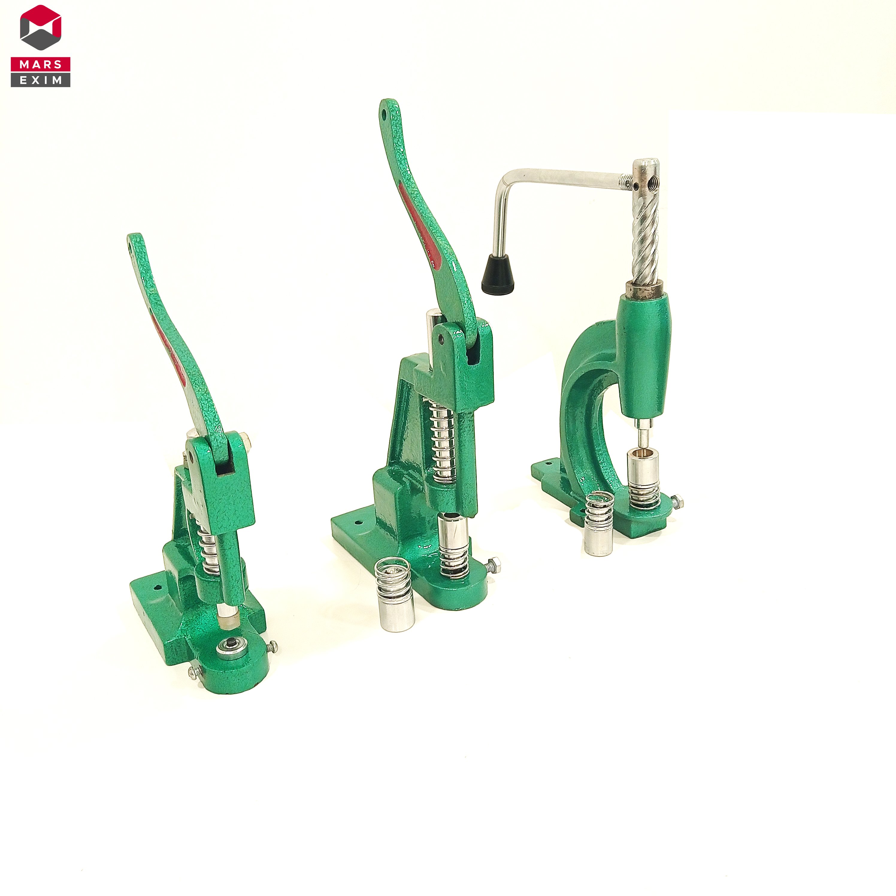 Heavy Duty Snap Button Hand Press Machine 20mm Oval Plastic Shank for Clothing Decoration 25mm for Metal Decoration