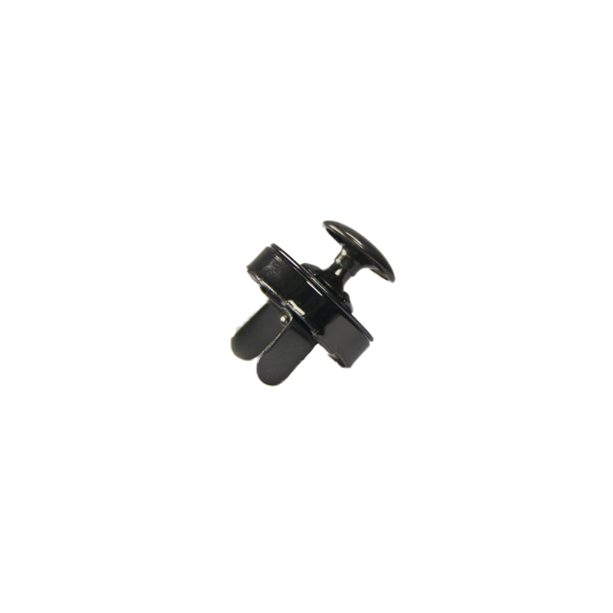 18mm Single Rivet Copper Magnetic button for handbag Black Metal snaps for purse and clothes