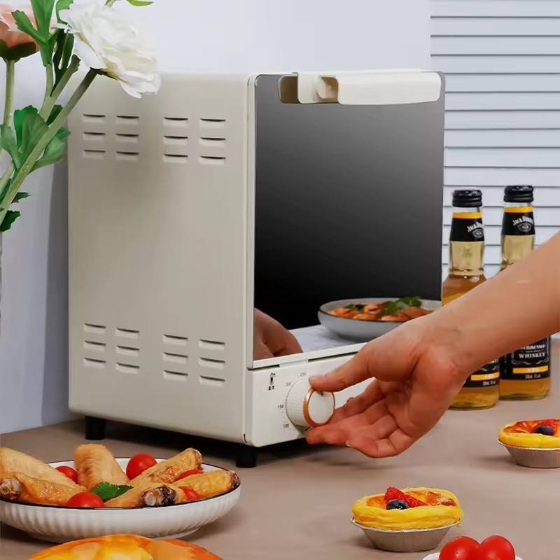 three-layer rotary knob electric oven multifunctional timer for making cookies and cakes baking machine 15L intelligent oven