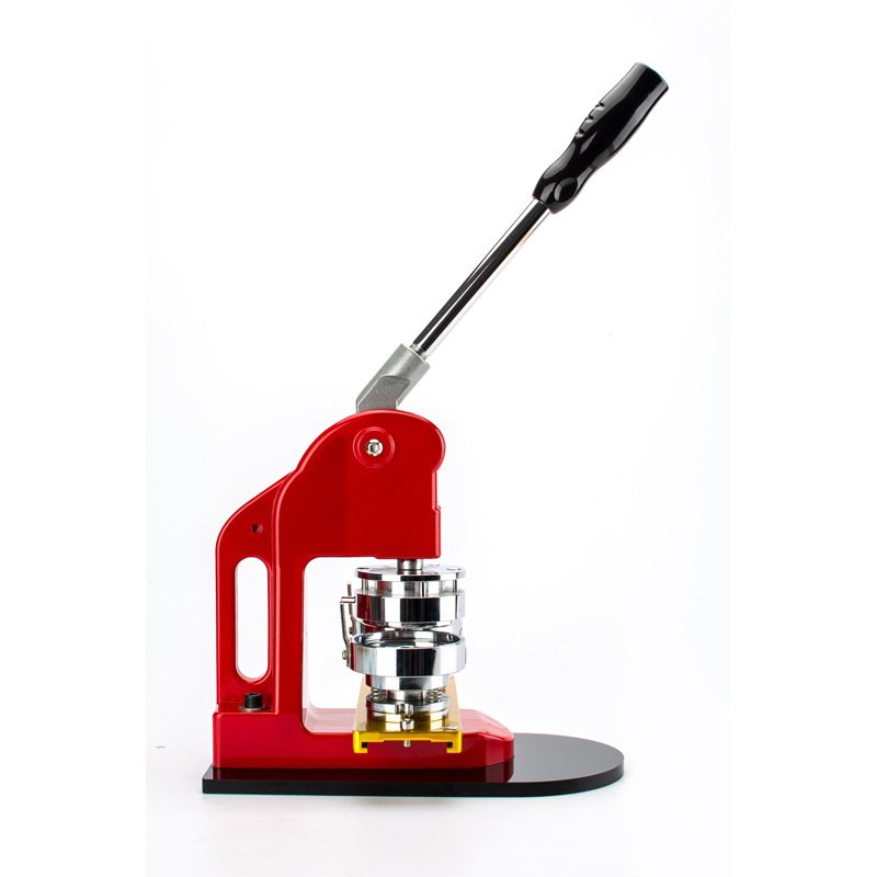 SixFar New Manual Button Badge Plastic Button Making Machine Metal Badge Maker