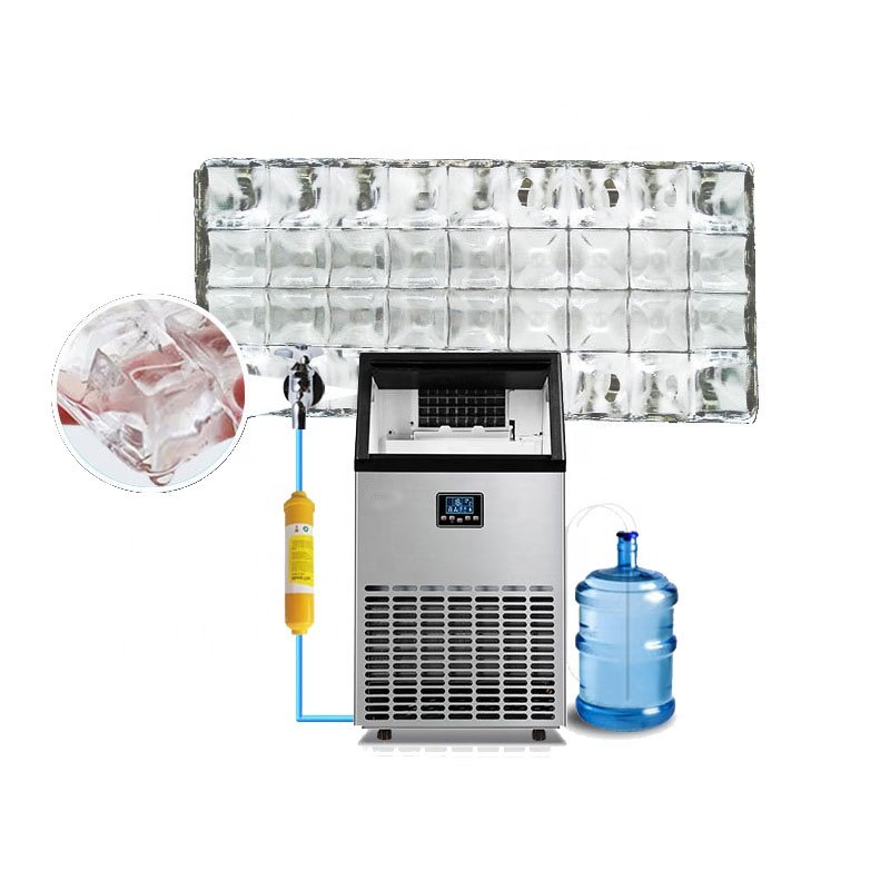 Factory Sale 45Kg/24H Cube Ice Machine Ice Maker With 13Kg Storage Capacity