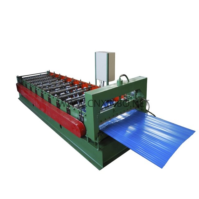 corrugate roofing sheets roll forming machine calamine machine with two corrugated and trapezoid