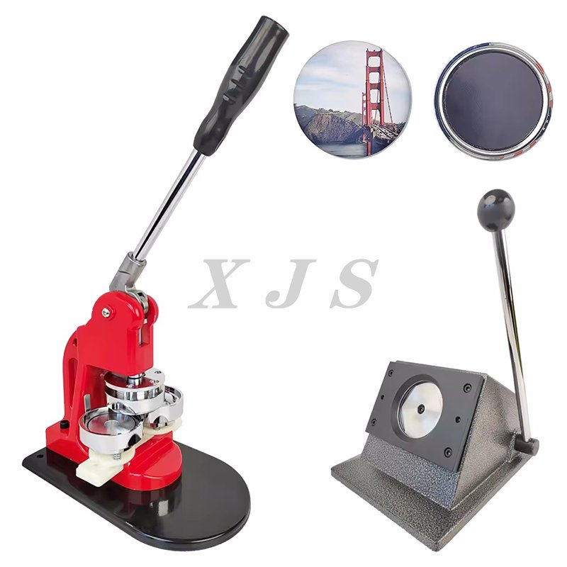 37mm 44mm 55mm 58mm Manual Round Pin Badge Maker Machine Button Badge Machine