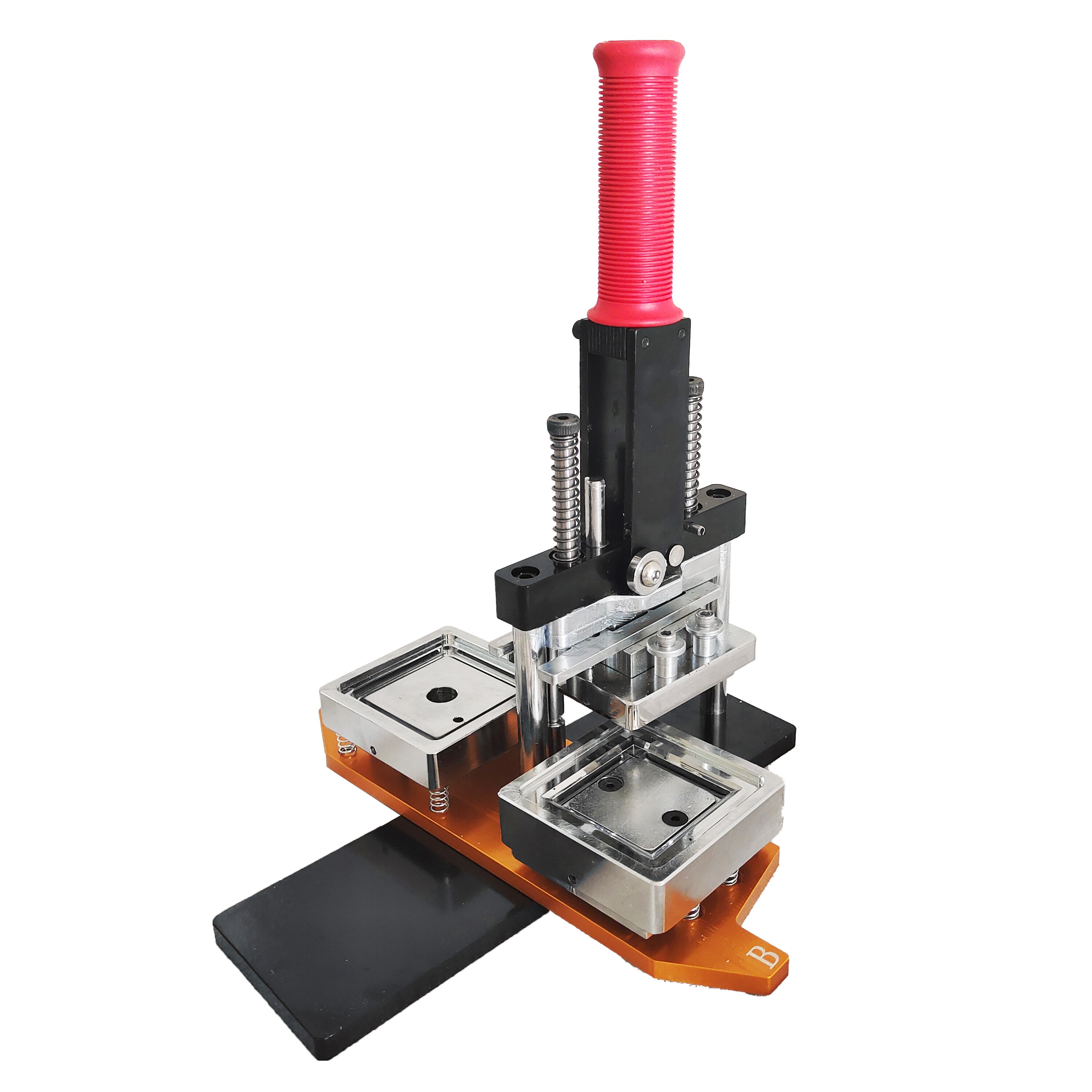 TEBAK machine for fridge magnet 63.5*63.5MM product fridge magnet making machine pressing machine