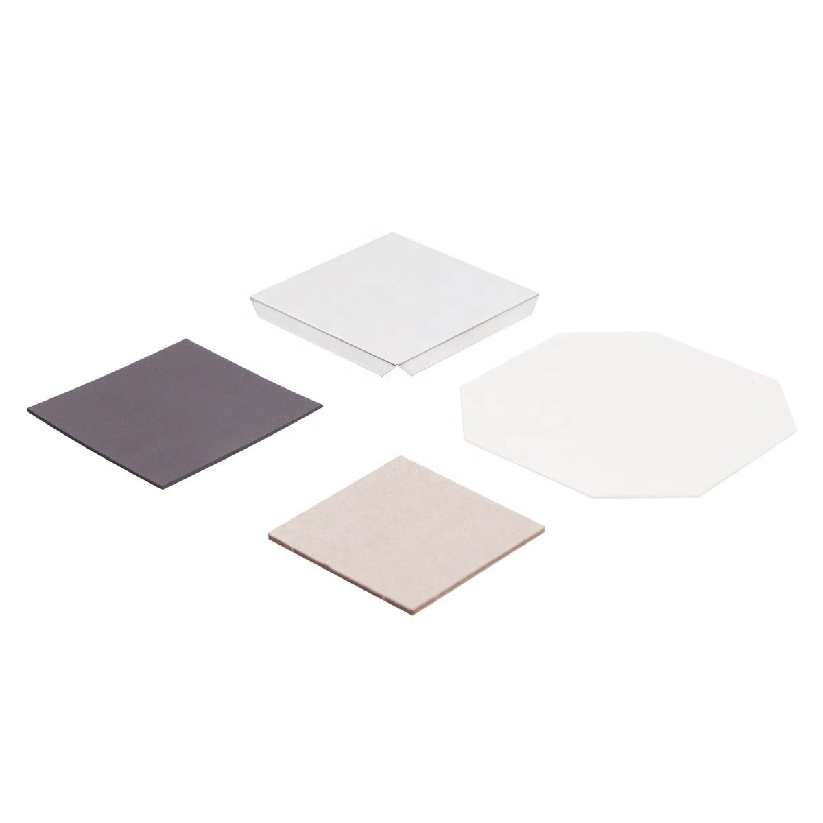 Wholesale 1000Sets angular corner fridge magnetic button 50x50mm rubber magnet button
