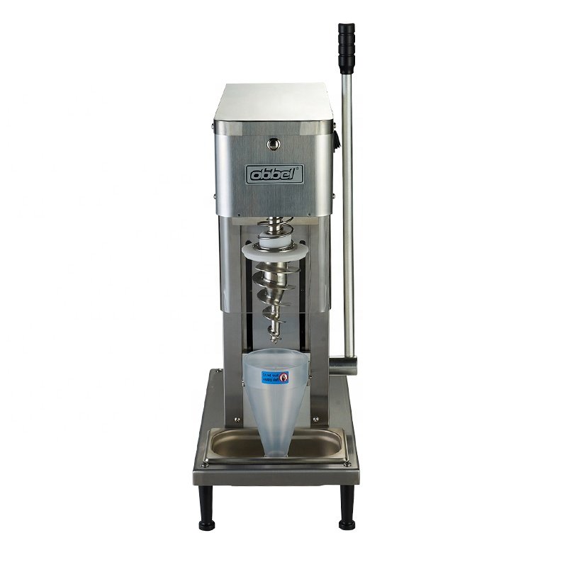 Stainless Steel Fruit Yogurt Gelato Ice Cream Blender Ice Cream Maker Mixer Making Machine Automatic One-button to Clean