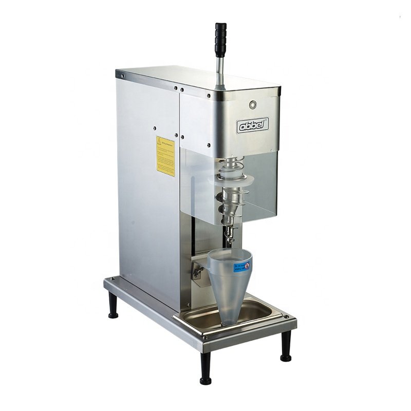Stainless Steel Fruit Yogurt Gelato Ice Cream Blender Ice Cream Maker Mixer Making Machine Automatic One-button to Clean