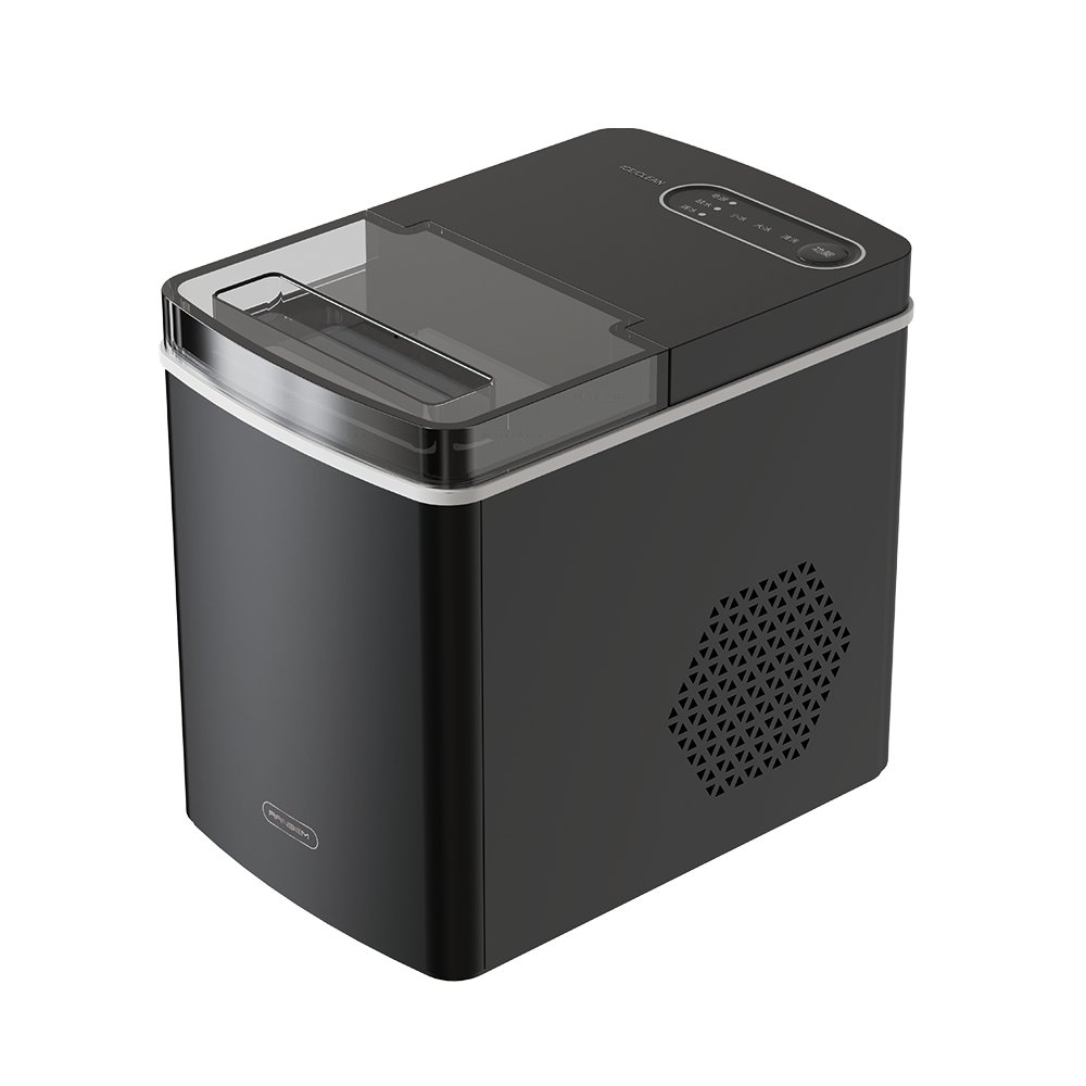 Portable Mini Stainless Steel Kitchen Automatic Ice Cube Maker Electric Household Ice Making Machine for Hotels Countertop Style