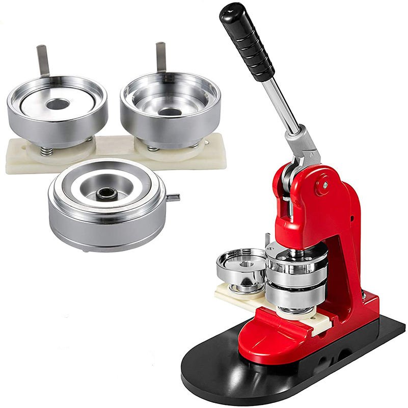 Pin Button Making Machine For Sale Plastic Button Badge Machine With Mould 25/32/37/44/50/58/75mm