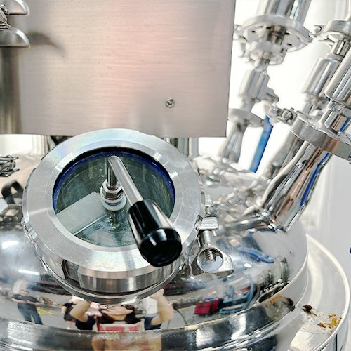 sunscreen cream making machine homogenizer emulsifier 50 l 100l 30l 20l vaccum cream mixer cosmetic