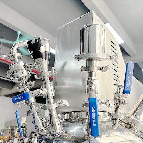 sunscreen cream making machine homogenizer emulsifier 50 l 100l 30l 20l vaccum cream mixer cosmetic