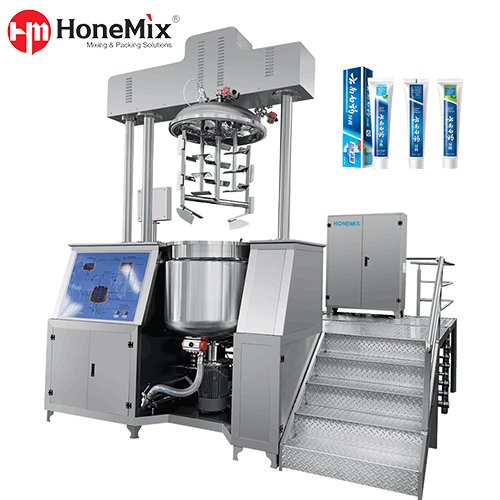 HoneMix 100L-1000L Vacuum toothpaste making machine Suitable for toothpaste production equipment